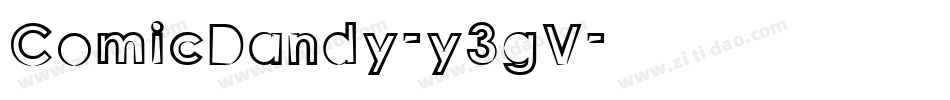 ComicDandy-y3gV字体转换