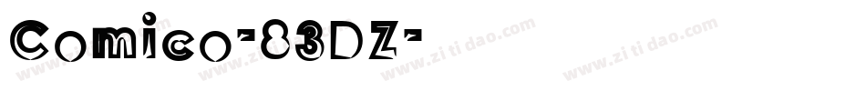 Comico-83DZ字体转换