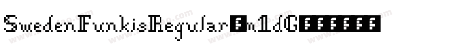 SwedenFunkisRegular-m1dG字体转换 SwedenFunkisRegular-m1dG字体转换