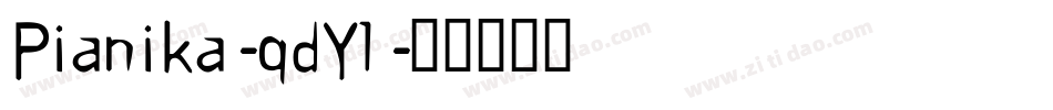 Pianika-qdYl字体转换