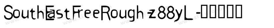 SouthEastFreeRough-z88yL字体转换