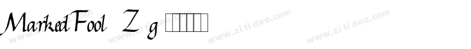 MarkedFool-8Z0g字体转换