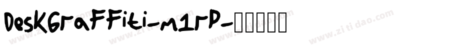 DeskGraffiti-m1rP字体转换