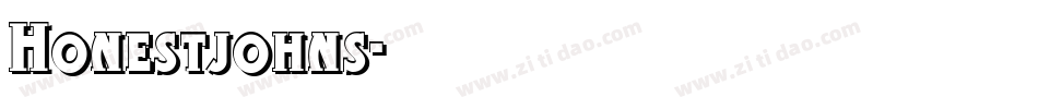 Honestjohns字体转换