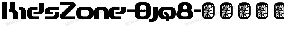 KidsZone-Ojq8字体转换