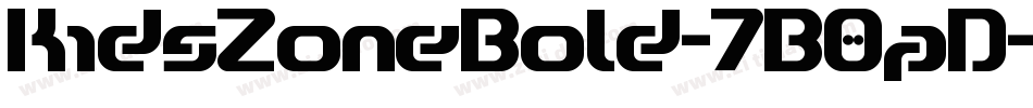 KidsZoneBold-7BOpD字体转换