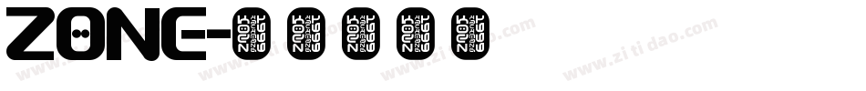 ZONE字体转换