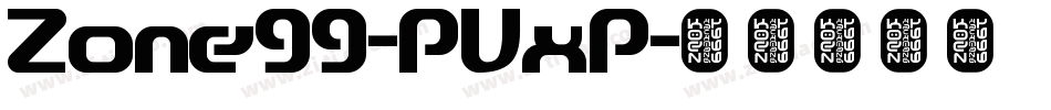 Zone99-PVxP字体转换