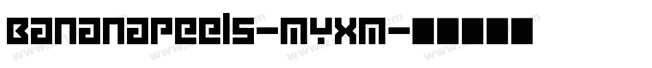 BananaPeels-mYXm字体转换