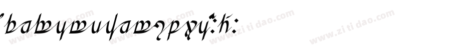 MenrathAntiqua-DG3R字体转换 MenrathAntiqua-DG3R字体转换