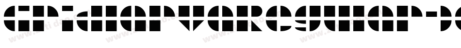 GridlarvaRegular-xMyR字体转换