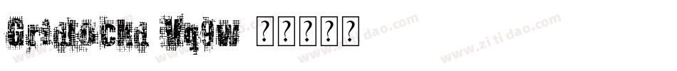 Gridlockd-Vq9w字体转换