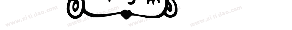 Grimnatwickbetty-MpDJ字体转换