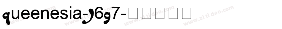 Queenesia-J6G7字体转换
