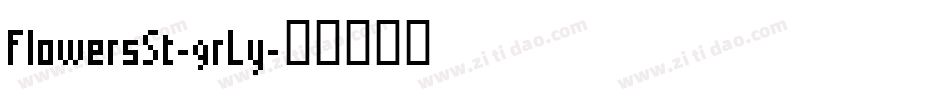 FlowersSt-9rLy字体转换