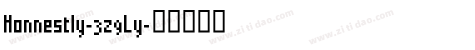 Honnestly-3z9Ly字体转换