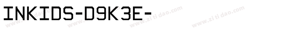 Inkids-d9K3E字体转换