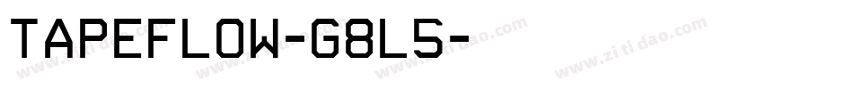 Tapeflow-g8l5字体转换