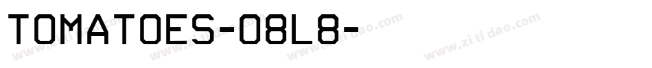 Tomatoes-O8L8字体转换