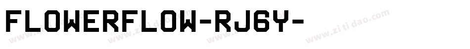 Flowerflow-rJ6y字体转换