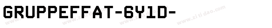 GruppeFFat-6y1D字体转换