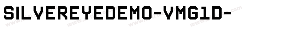 SilverEyeDemo-vmg1D字体转换