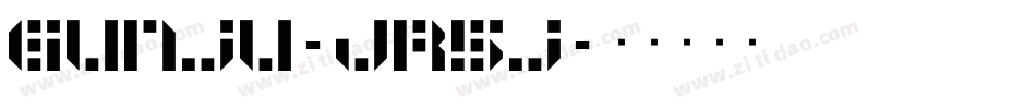 Gunju-JR5j字体转换