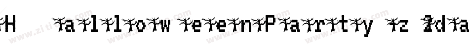 HalloweenParty-z2da字体转换
