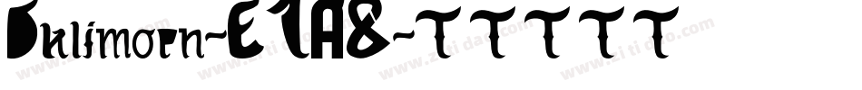 Dklimoen-E1A8字体转换