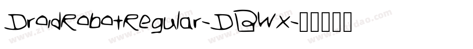 DroidRobotRegular-DBWx字体转换