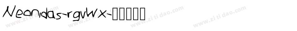 Neonidas-rgvWx字体转换 Neonidas-rgvWx字体转换