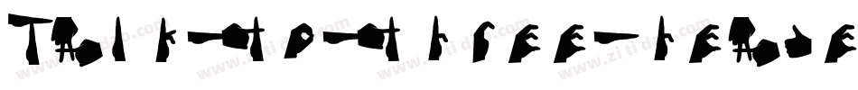 Talk-to-three-headed-monkey字体转换