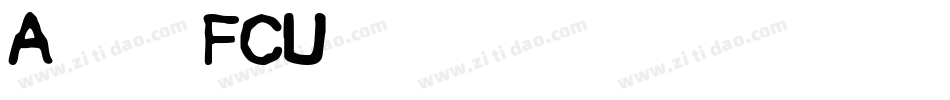 AirbusFCU2字体转换