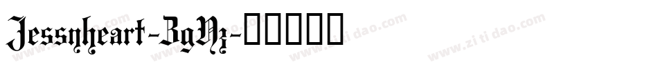 Jessyheart-ZgYz字体转换