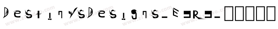 DestinysDesigns-E9R9字体转换