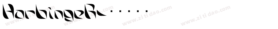 HarbingeR字体转换