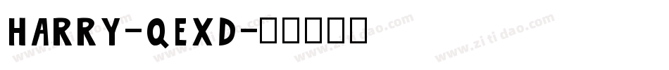 Harry-qexd字体转换