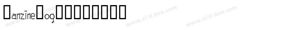 Fanzine-og8V字体转换 Fanzine-og8V字体转换