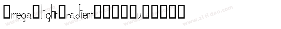 OmegaFlightGradient-2OW8v字体转换