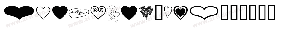 HeartsBv-Lny字体转换