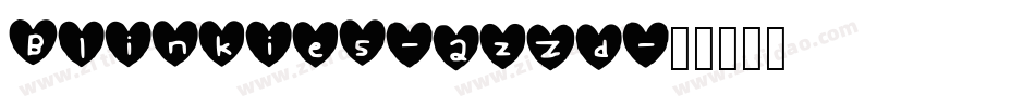 Blinkies-2zZd字体转换