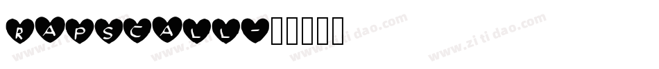 RAPSCALL字体转换