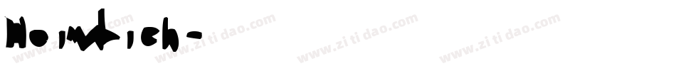 Heimlich字体转换