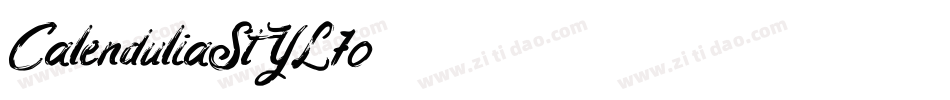 CalenduliaSt-YL7o字体转换