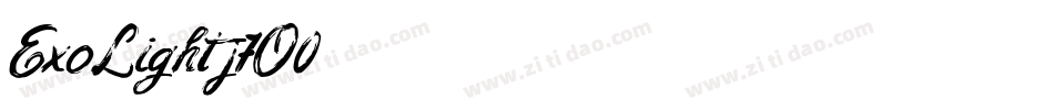 ExoLight-j7O0字体转换 ExoLight-j7O0字体转换