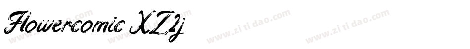 Flowercomic-XZ2j字体转换