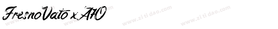 FresnoVato-xA7O字体转换