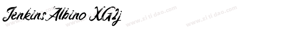 JenkinsAlbino-XG2j字体转换