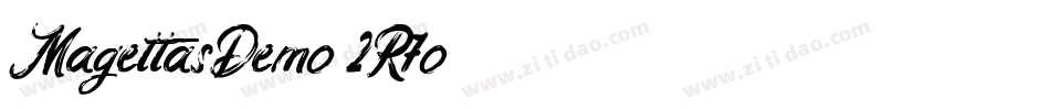 MagettasDemo-2R7o字体转换