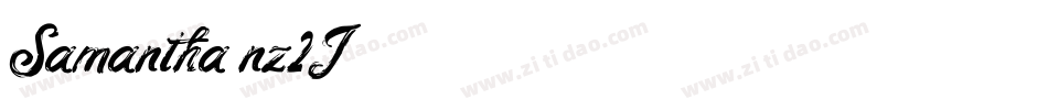 Samantha-nz2J字体转换